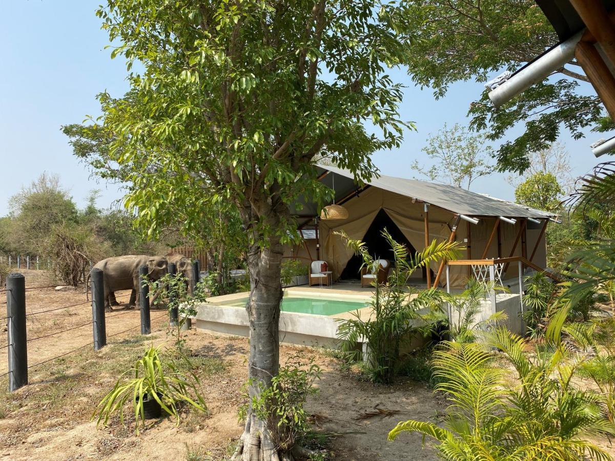 Elephant View Camp Ban Huai Thawai Zewnętrze zdjęcie