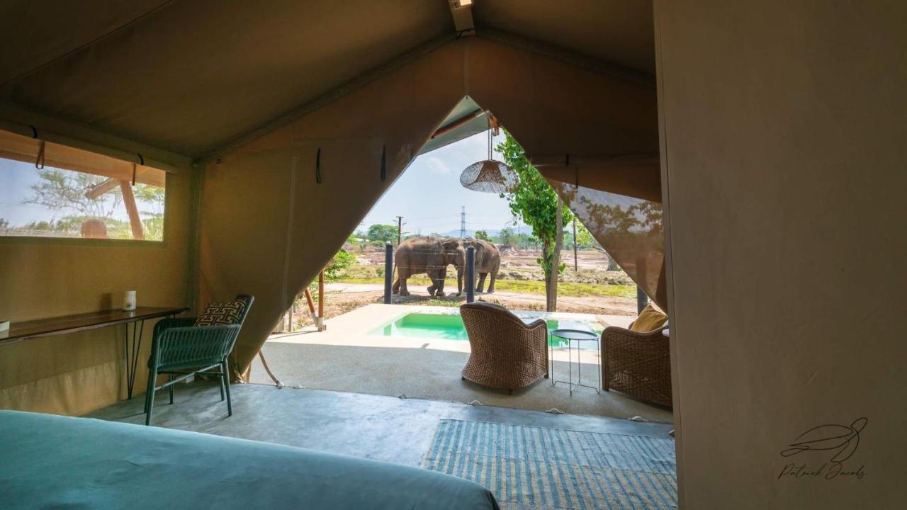 Elephant View Camp Ban Huai Thawai Zewnętrze zdjęcie